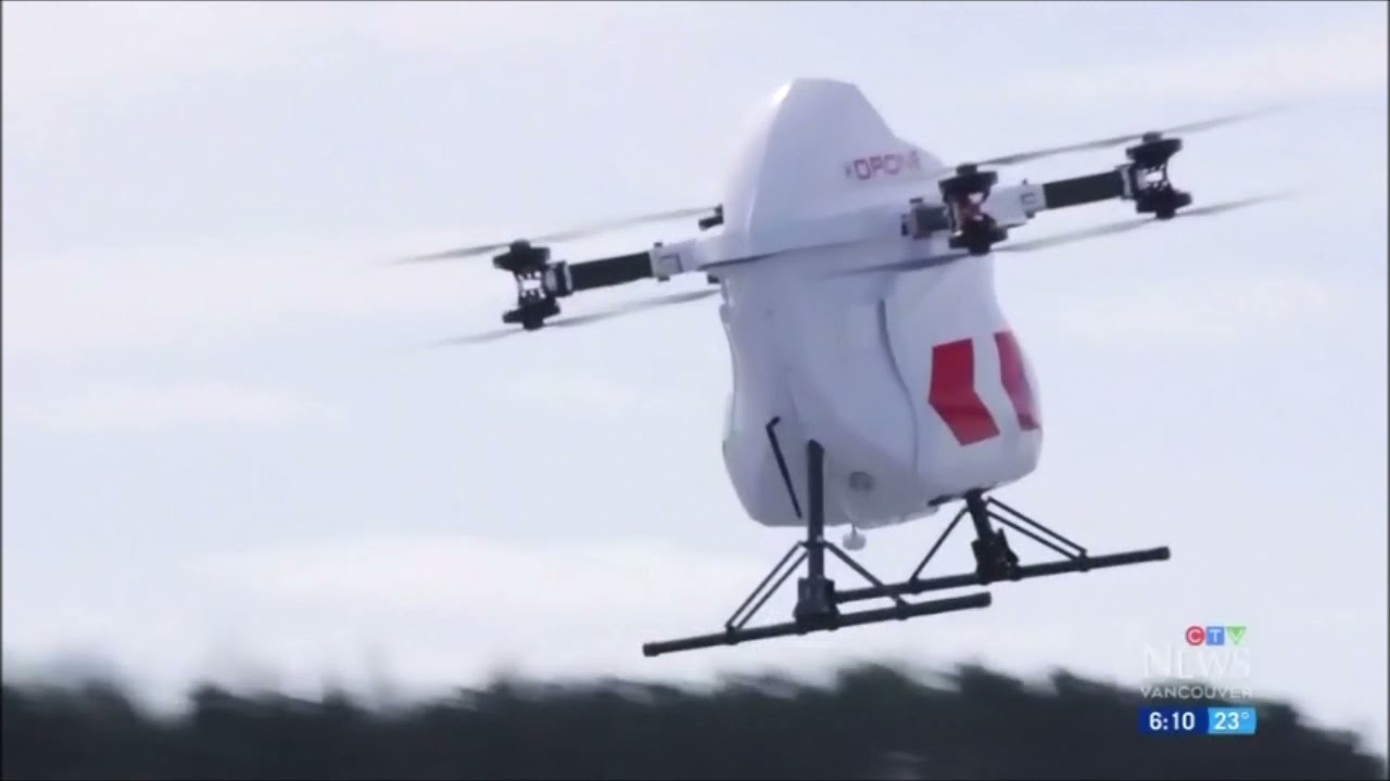 MICHAEL ZAHRA  CEO OF DRONE DELIVERY CANADA INTERVIEWED ON CTV VANCOUVER JULY 17 2021