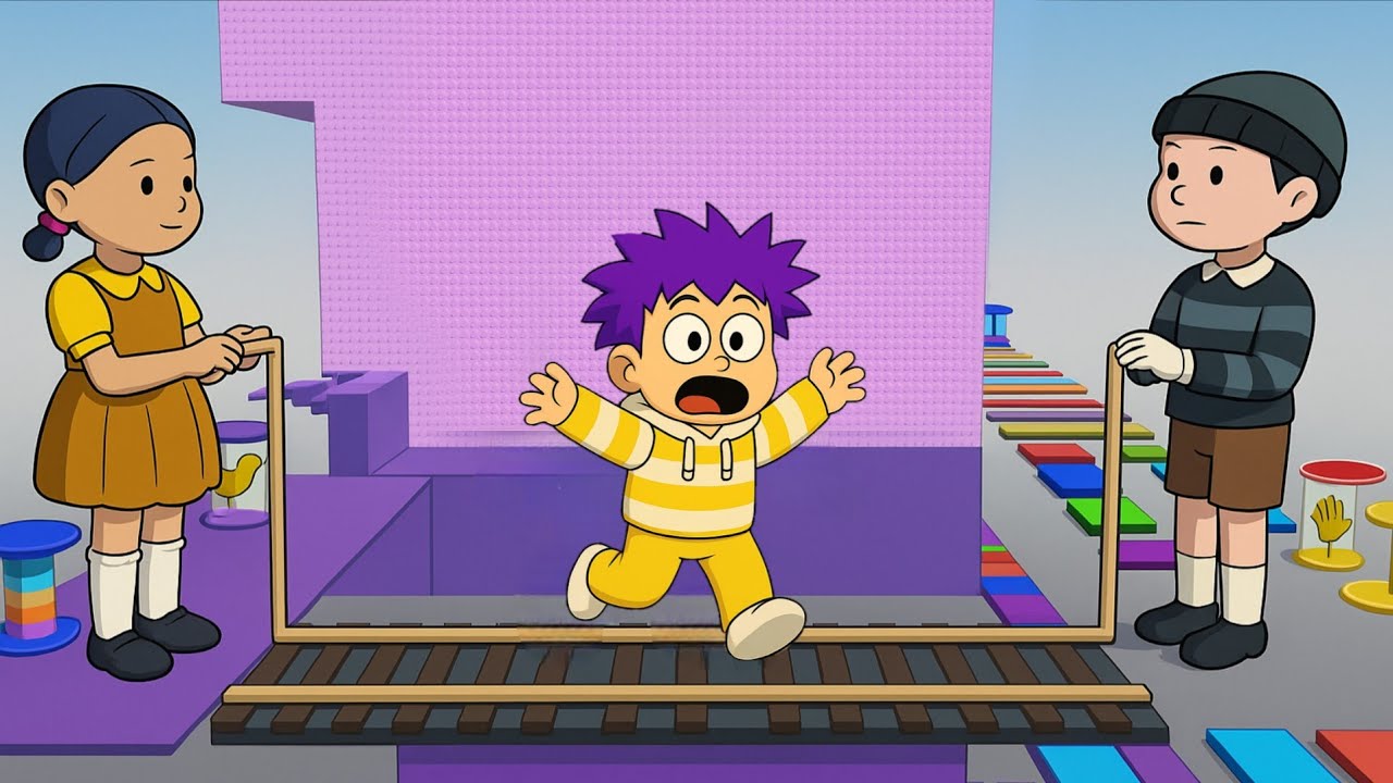 AKU DI TROL DI OBBY TROLL SQUID GAME INI BIKIN EMOSI! Roblox  Squid Game Troll Tower Indonesia