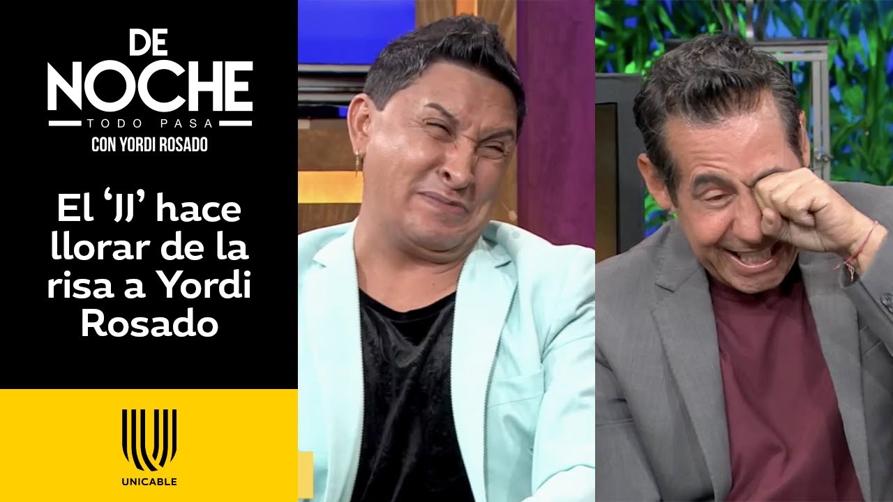 El JJ y Gustavo Munguía se enfrentan a duelo de chistes | De Noche | Unicable