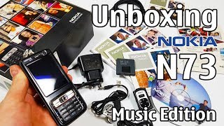 Nokia N73 Music Edition Unboxing 4K with all original accessories Nseries RM-133 review