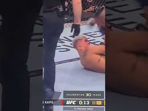 Manel Kape vs Felipe Dos santos ( manel win by unanime décision )