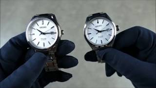 On the Wrist, from off the Cuff: Seiko SJE073 vs. SARX055, Premium Presage  Battle - YouTube