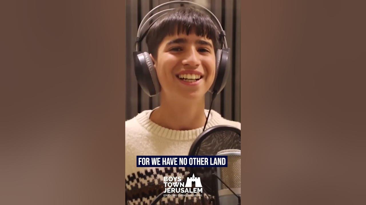 Boys Town Jerusalem sings Am Yisrael Chai