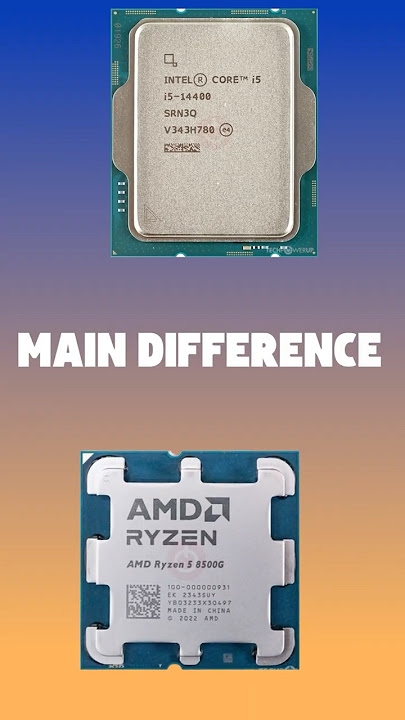 Intel i5 14400 vs Ryzen 5 8500G Processor in 2025