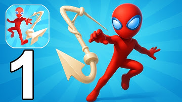 Web Master: Stickman Superhero Part 1 Gameplay Walkthrough Android IOS