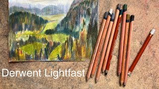 Обзор карандашей derwent lightfast