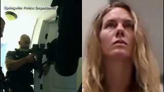 Bodycam shows police swarming YouTuber Ruby Franke's home on day of arrest