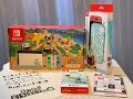 Silent Unboxing: Nintendo Switch Animal Crossing New Horizons Edition with Accessories