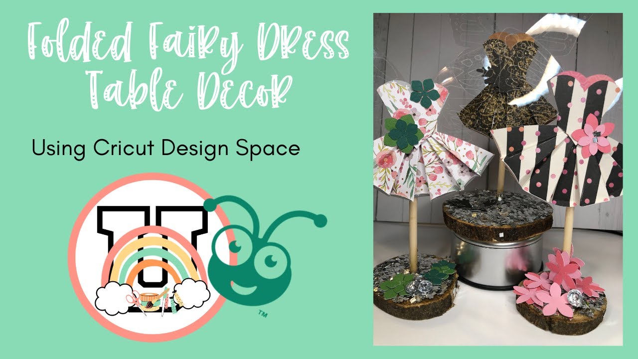 Folded Fairy Dress Table Decor