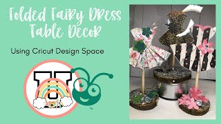 Folded Fairy Dress Table Decor