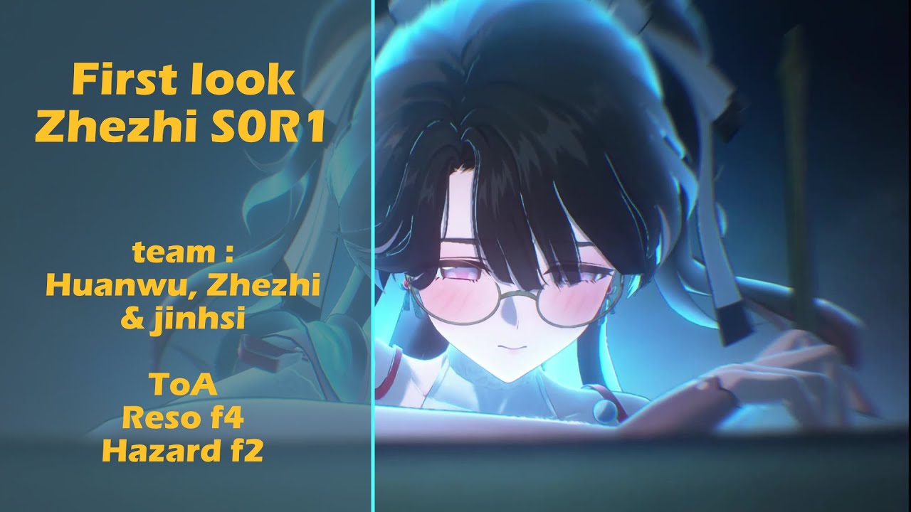 Showcase S0R1 Zhezhi in ToA with Jinhsi |Wuthering waves Tower of Adversity