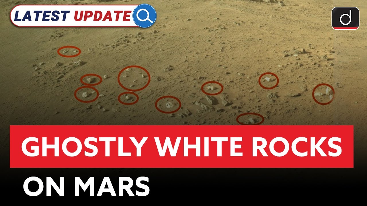 Mars White Rocks Ghostly White Rocks on Mars | Perseverance Rover | Latest Update ...