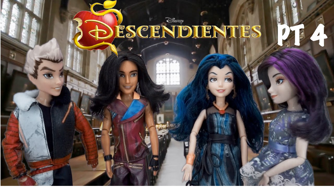 Disney Descendientes Muñecas Episodio Mal Evie Ben Jay Carlos