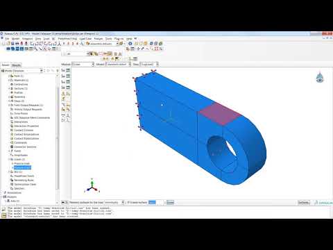 Como reiniciar uma simulação Abaqus dentro Abaqus / CAE