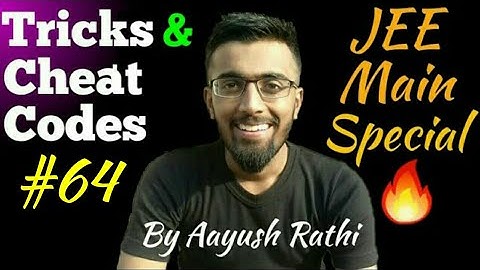 JEE MAIN 2018 SHOCKING TRICKS🔥🔥🔥| Coordinate Geometry Jaali Techniques| Tricks & Cheat Codes #64