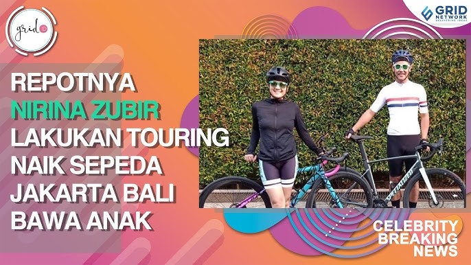 Nirina Zubir's Troubled Jakarta-Bali Tour by Bike with Her Child - YouTube
