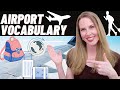 Airport Vocabulary - English Vocabulary for Travel