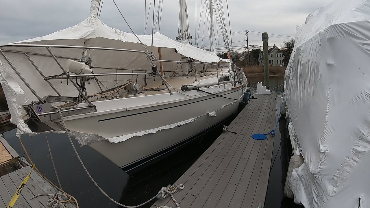 Sailboat Shrink Wrap Be Gone  (Ep 5)