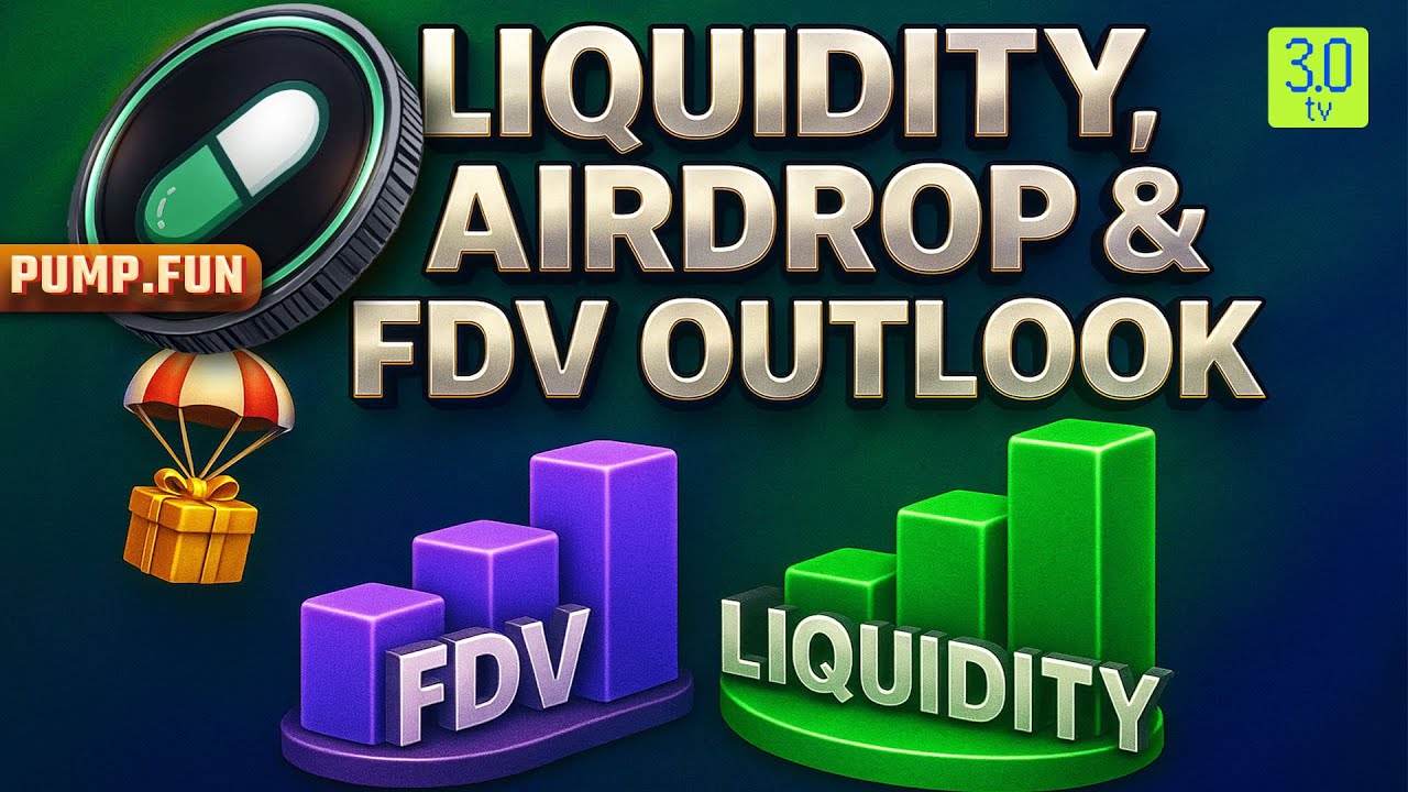 PUMP.fun Post‑launch Update: Liquidity, Airdrop & FDV Outlook | Coin Check  | 3.0 TV