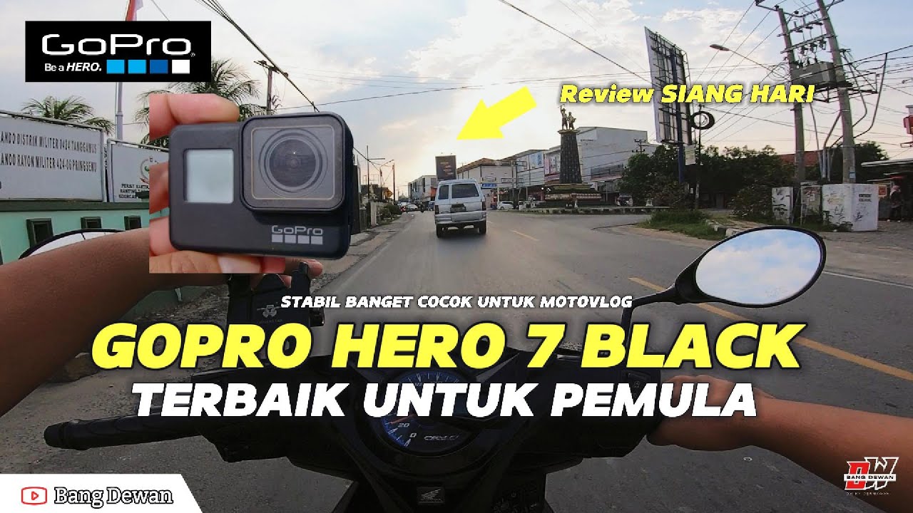 2 JUTA ⁉️- REVIEW GOPRO HERO 7 BLACK DI TAHUN 2025 (SUPER HYPERSMOOTH) TERBAIK UNTUK MOTOVLOG