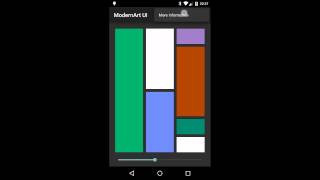 Coursera Android Part 1 final assignment MoMA