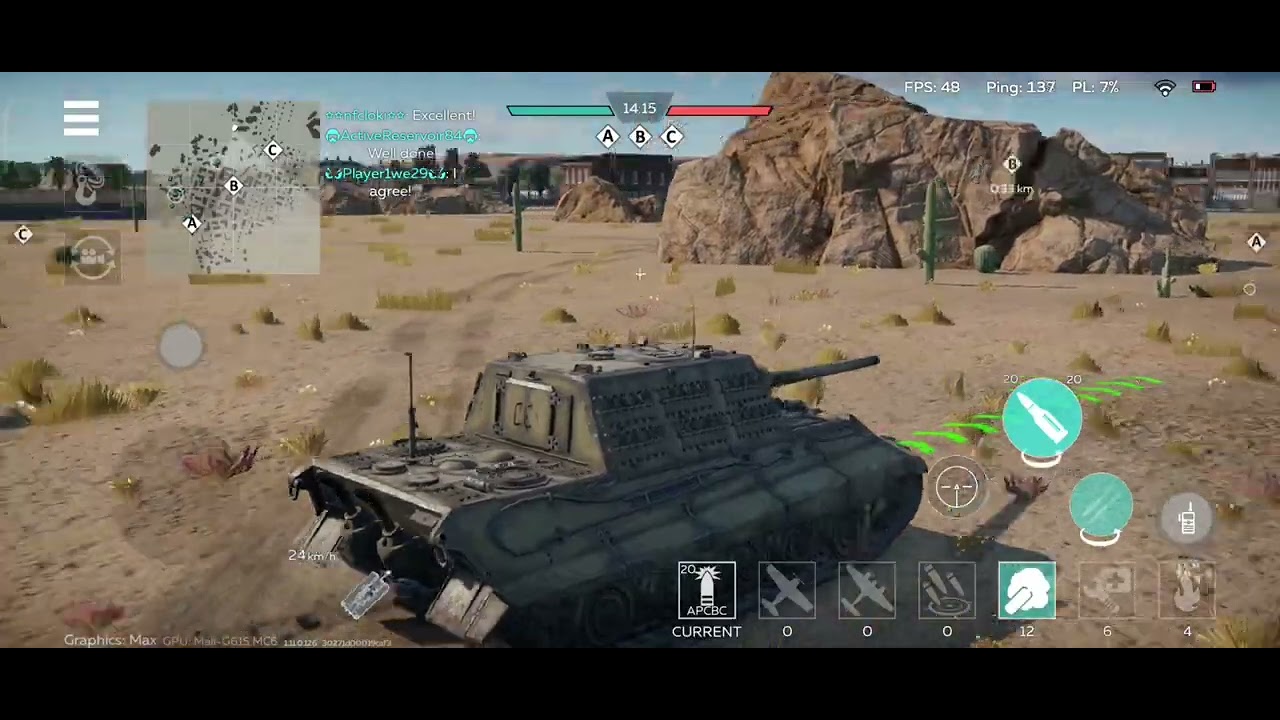 ONE OF THE BEST TANKS, War Thunder Mobile - YouTube