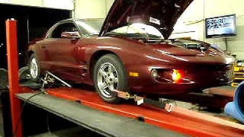 2000 Firebird Formula "Abbie" on the Dyno
