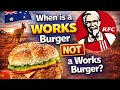 KFC Original Crispy 'Works Burger' Review - When is a WORKS Burger NOT a Works Burger?