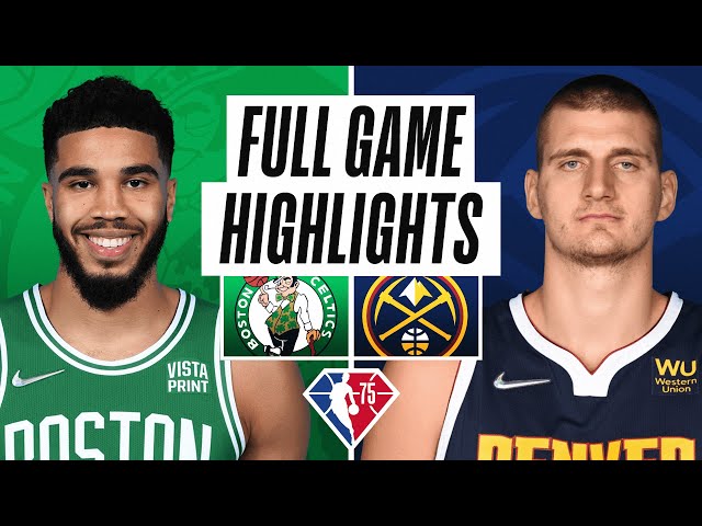 WARRIORS at CELTICS, FULL GAME HIGHLIGHTS