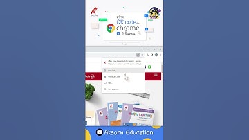 How to สร้าง QR code ใน Google Chrome แบบง่ายมากก