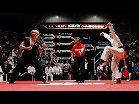 The Final Kick | Cobra Kai vs Daniel | The Karate Kid | CLIP 🔥 4K