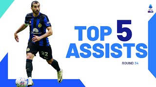 Mkhitaryan has vision all over the pitch | Top Assists | Round 34 | Serie A 2023/24