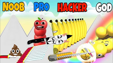 NOOB vs PRO vs HACKER vs GOD | in Flying Cut
