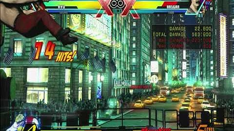 Ryu UMvC3 Combo 1223000 no x-factor no assist