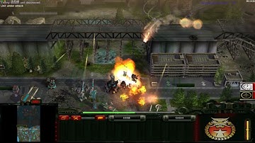 C&C Generals Contra 009 Challenge 08 Infantry VS Cyborg