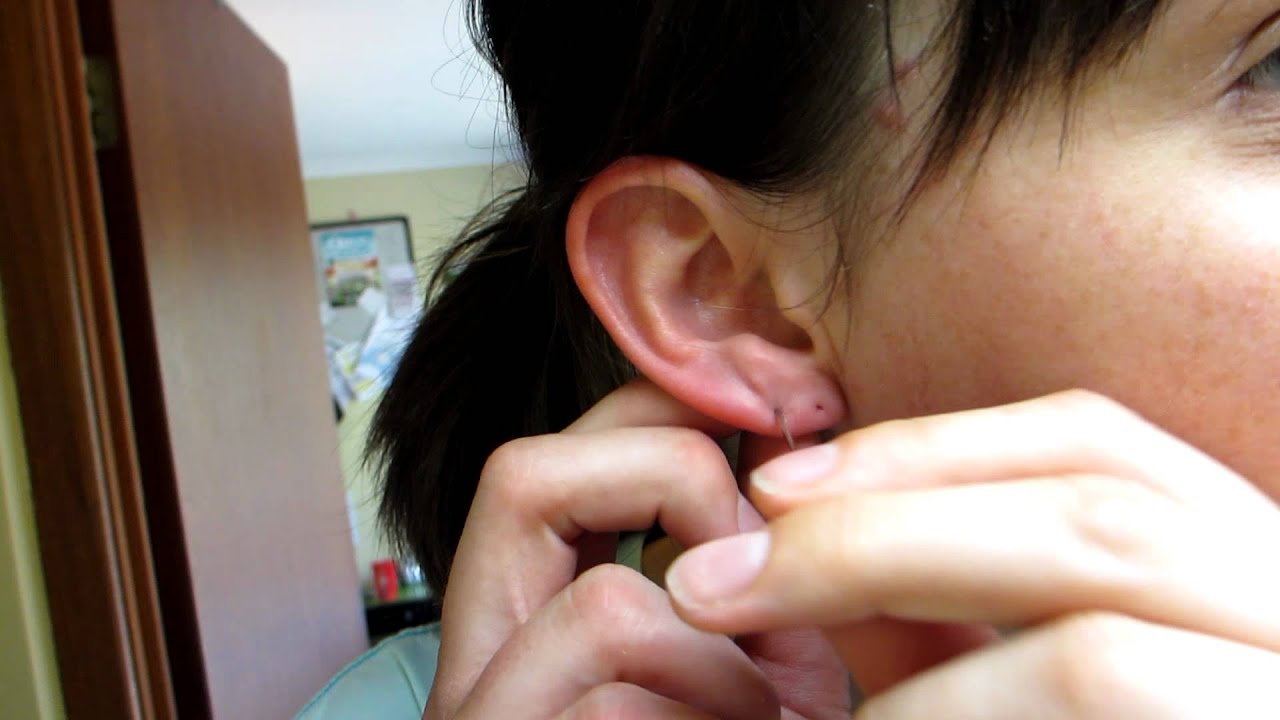 How To Pierce Your Ear YouTube