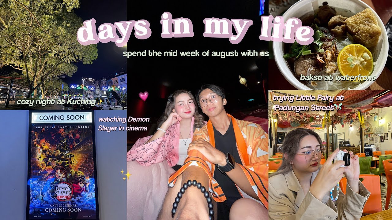 DAYS IN MY LIFE : midweek moments, city lights, demon slayer, and us ✨🤍 @jetzzzz6512 