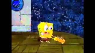 Spongebob Smashes A Clock While I Play Fitting Music Resimi