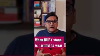 Celebrity When RUBY Stone is harmful to wear in Kundli | Hindi #108astro #jyotish #shorts #astrology Net Worth