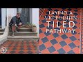 HOW TO LAY VICTORIAN TILES FOR A PATHWAY | Build with A&E