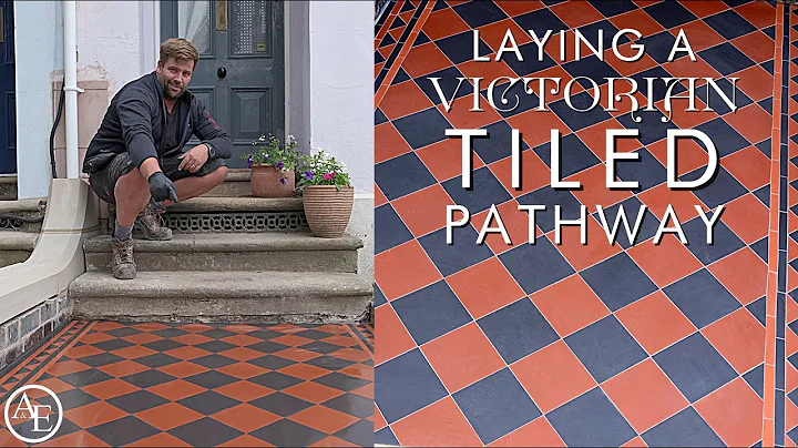 HOW TO LAY VICTORIAN TILES FOR A PATHWAY | Build w...