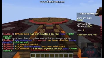 Minecraft SkyWars Part 1 "On haze server!"