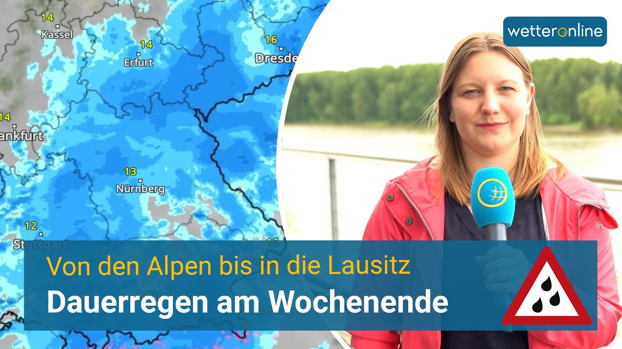 Jahrhundertflut am Wochenende? Unwetterlage mit Starkregen bahnt sich an