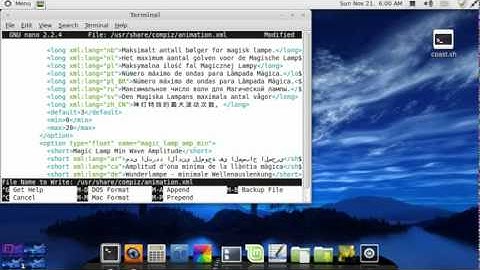 MacOS Genie Effect on Linux with Compiz