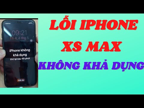 #51: Lỗi Iphone Xs Max không khả dụng