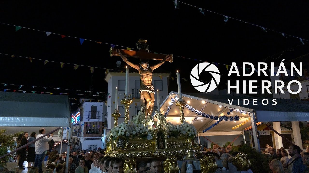 (4K) Procesión del Santo Cristo de la Salud (Benamocarra) - 20/10/2024
