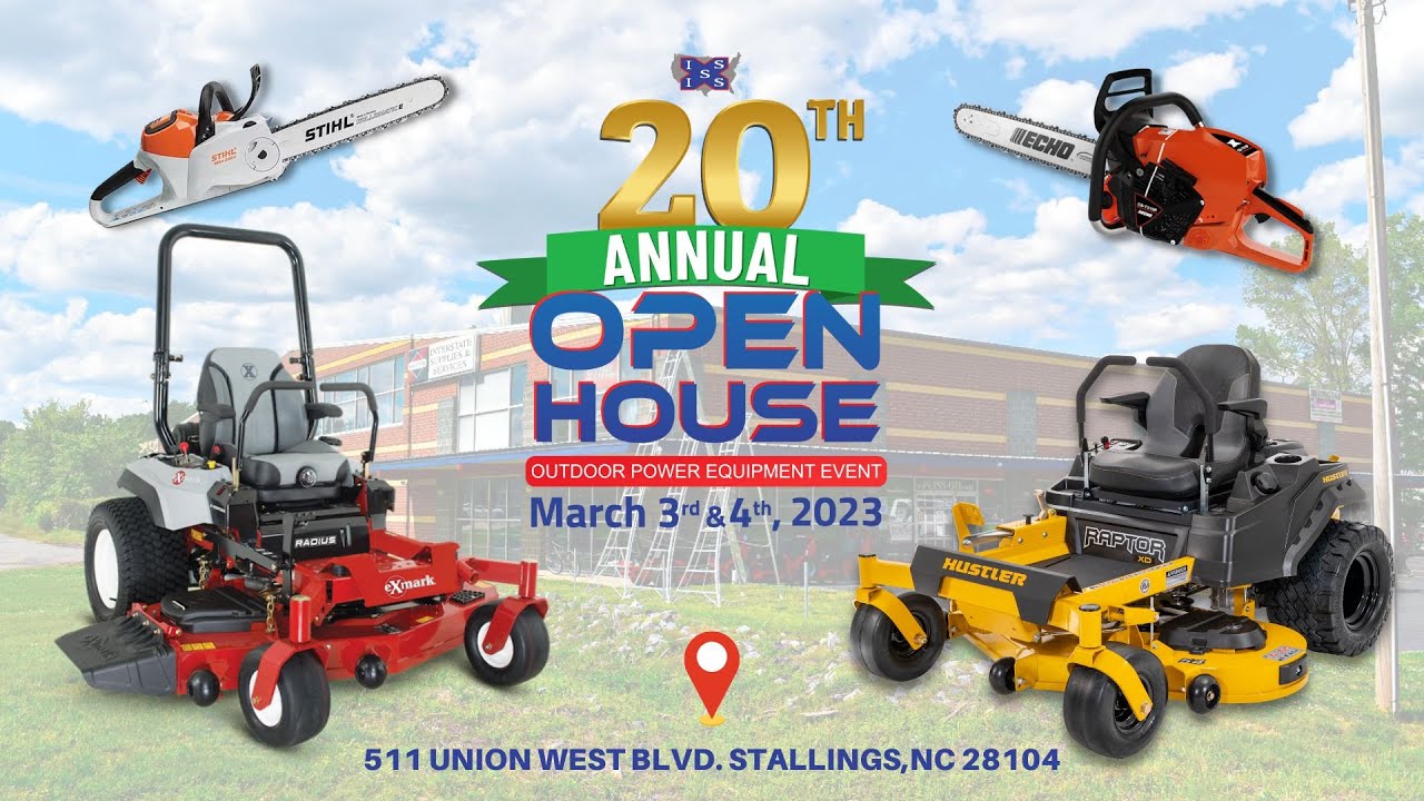 NORTH CAROLINAS BIGGEST OUTDOOR POWER EQUIPMENT EVENT OF 2023!!!