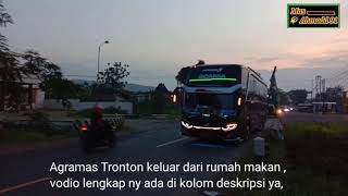 Bus Agramas Hd 004 Redkiller, Agra Mas Tronton,, Scania K410Ib, Jetbus 3 Shd Adiputro,