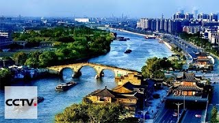 Bird's-eye view of the Grand Canal