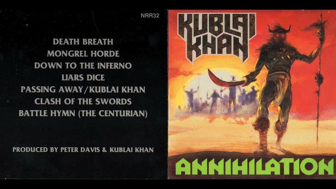 洋楽 kublai khan Kublai Khan - Annihilation - YouTube
